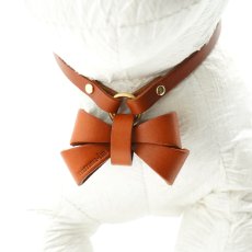 画像6: 【秋色〜 Autumn Collection】 RIBBON NECKLACE /迷子札【レザーオーダー】 (6)