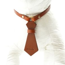 画像8: 【秋色〜 Autumn Collection】TIE NECKLACE /迷子札【レザーオーダー】 (8)