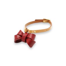 画像5: 【Red Collection】 RIBBON NECKLACE /迷子札【レザーオーダー】 (5)