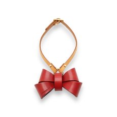 画像7: 【Red Collection】 RIBBON NECKLACE /迷子札【レザーオーダー】 (7)