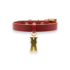 画像2: 【Red Collection】METAL su-ha kun COLLAR【レザーオーダー】 (2)